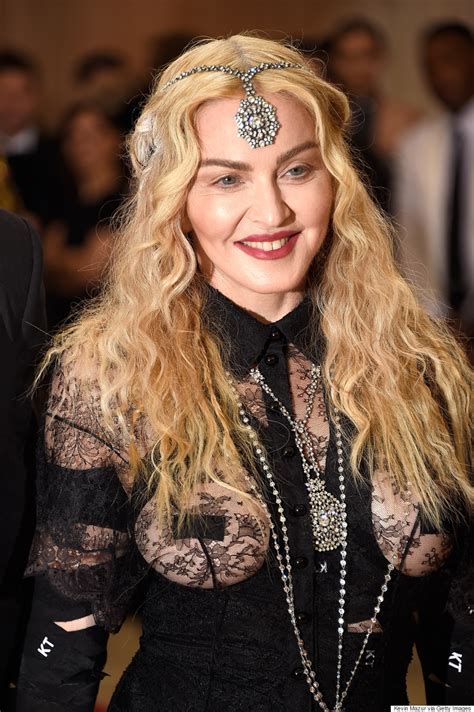 madonna's risque givenchy look in 2016|2016 Met Gala: Madonna Lets It All Hang Loose In Revealing .